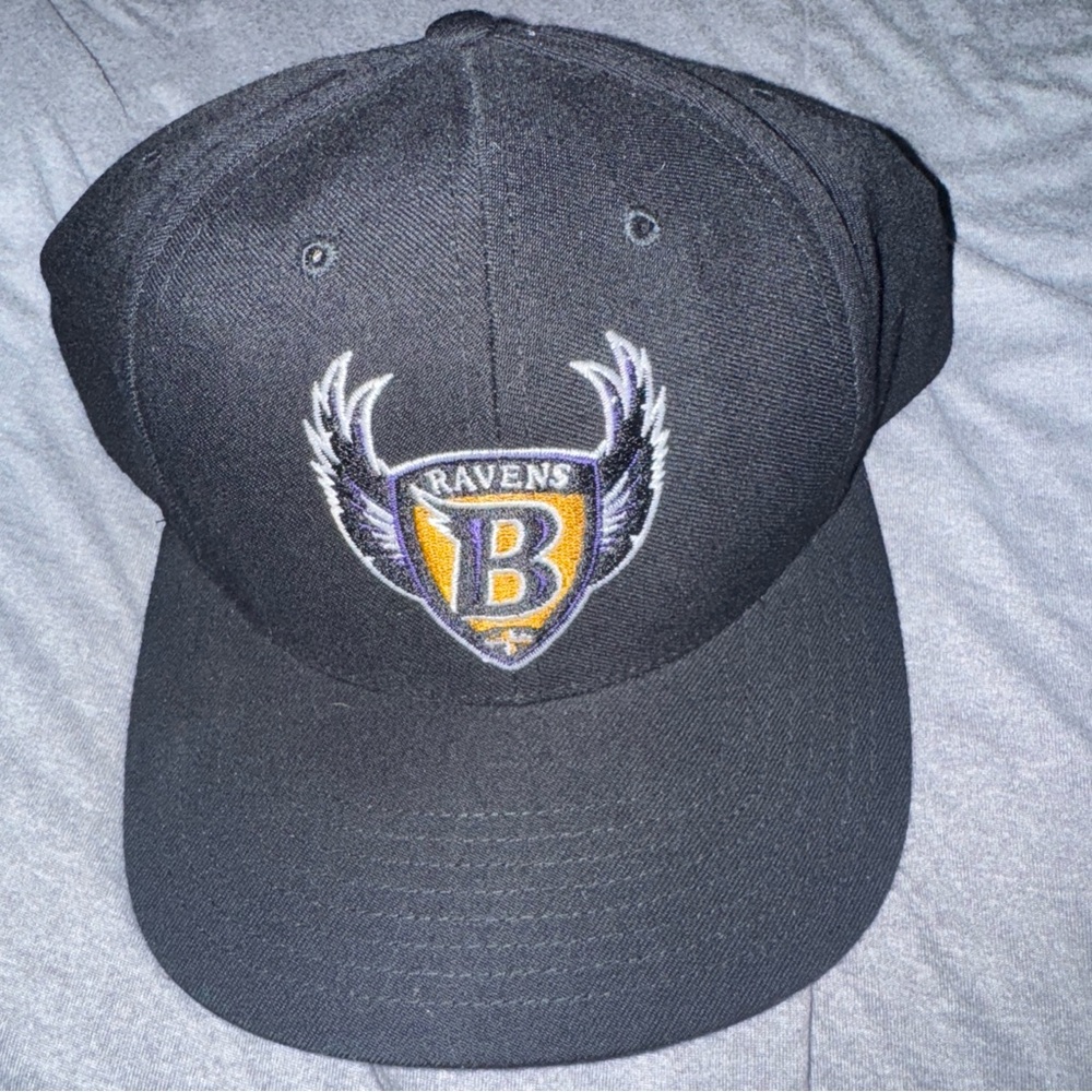 Baltimore Ravens Black Baseball Cap Snapback NWT